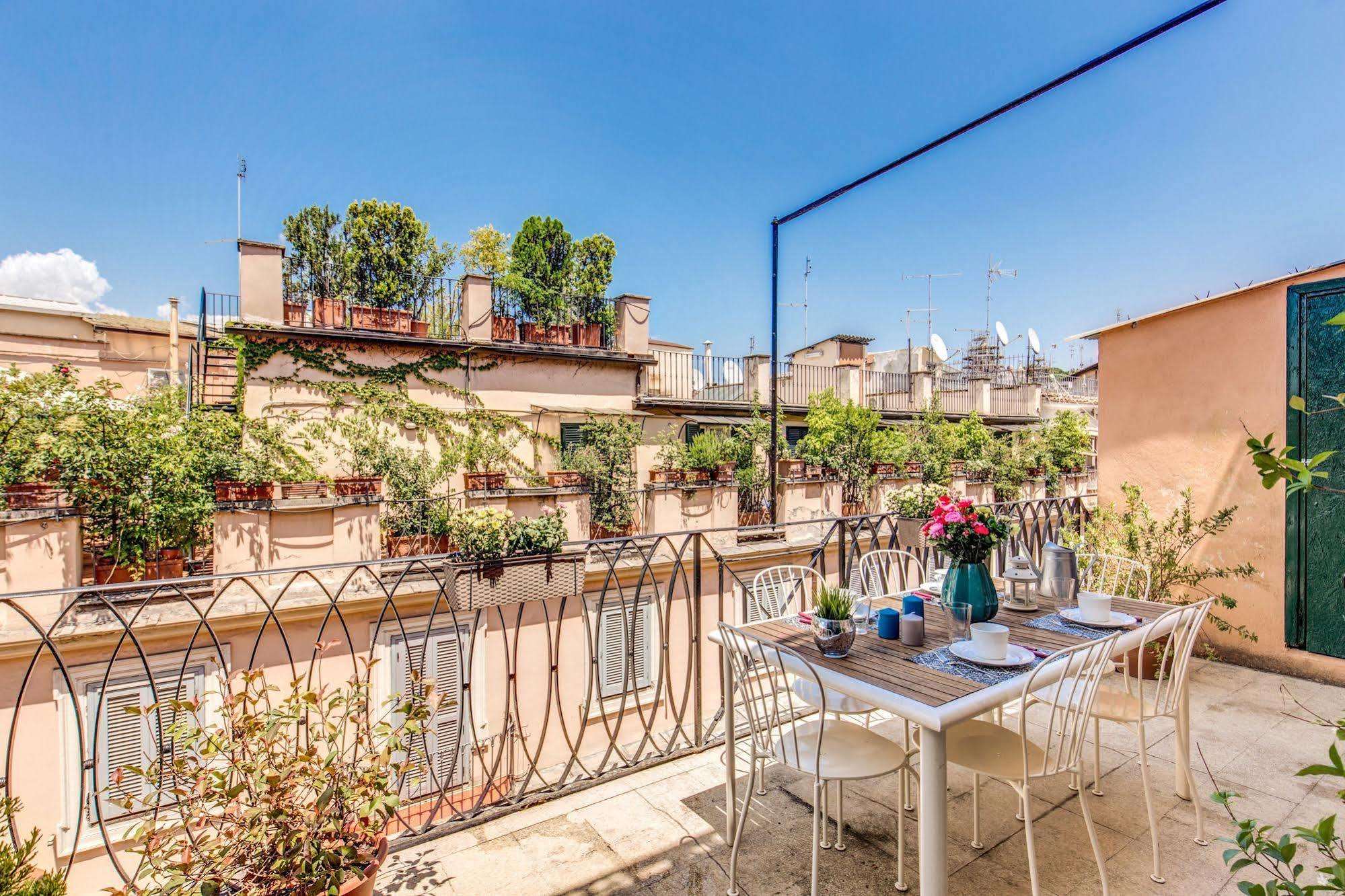 Aweshomeitaly - Spagna Glamour Life Penthouse 로마 외부 사진