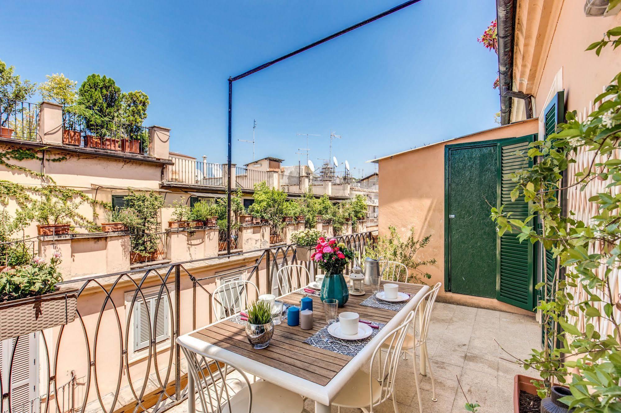 Aweshomeitaly - Spagna Glamour Life Penthouse 로마 외부 사진